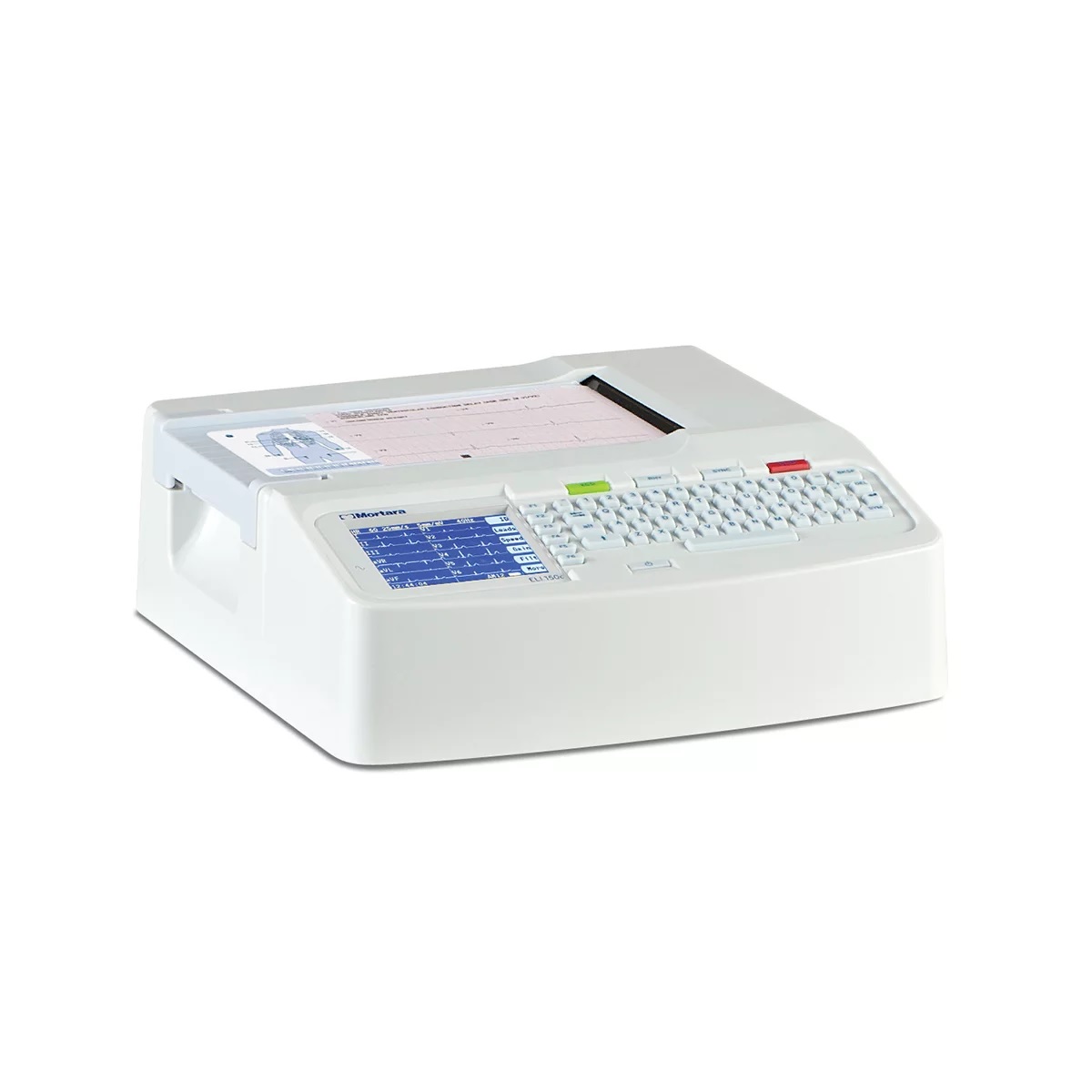 Electrocardiograph, Resting, ELI 150c, Color LCD Display, W/WAM, AHA, Adult & Ped Interp, ECG Clip Adapters, Tab Electrodes, LAN + USBD, Up to 40 ECG Storage, DICOM (1/EA) by Hillrom/Welch Allyn  ID ELI150C-BAA-AACAD